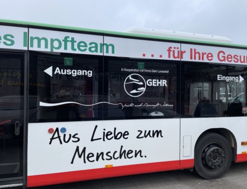 Mobiles Impfteam im Linienbus